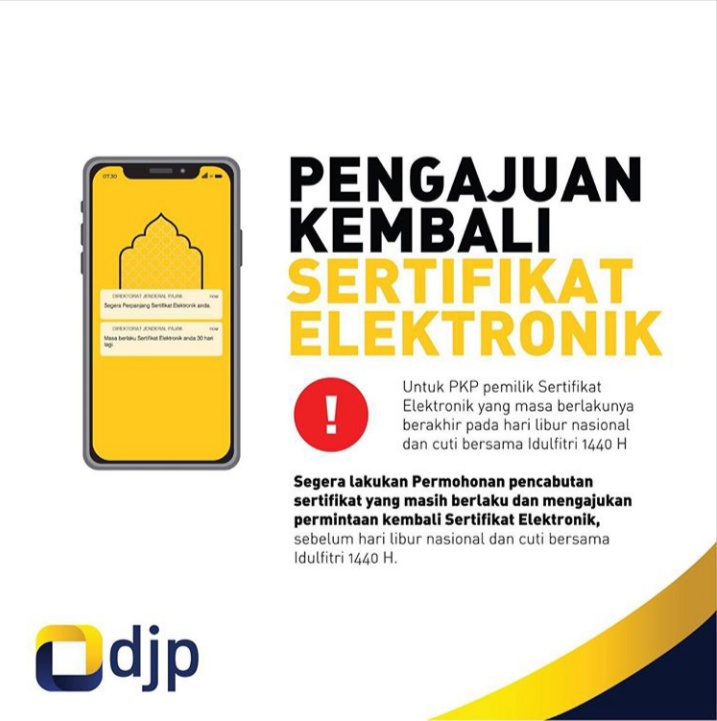 Permintaan Kembali Sertifikat Elektronik Yang Telah Habis Masa Berlaku